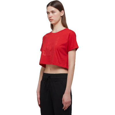 Web-Bluse Bequemes Frauen Crop T-Shirt
